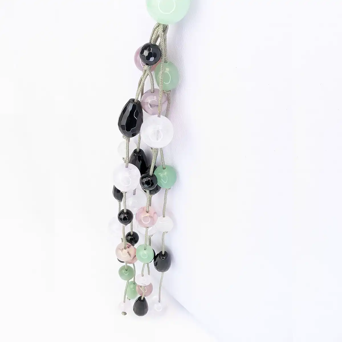 Aventurine, Onyx and Agate Necklace - Image 5