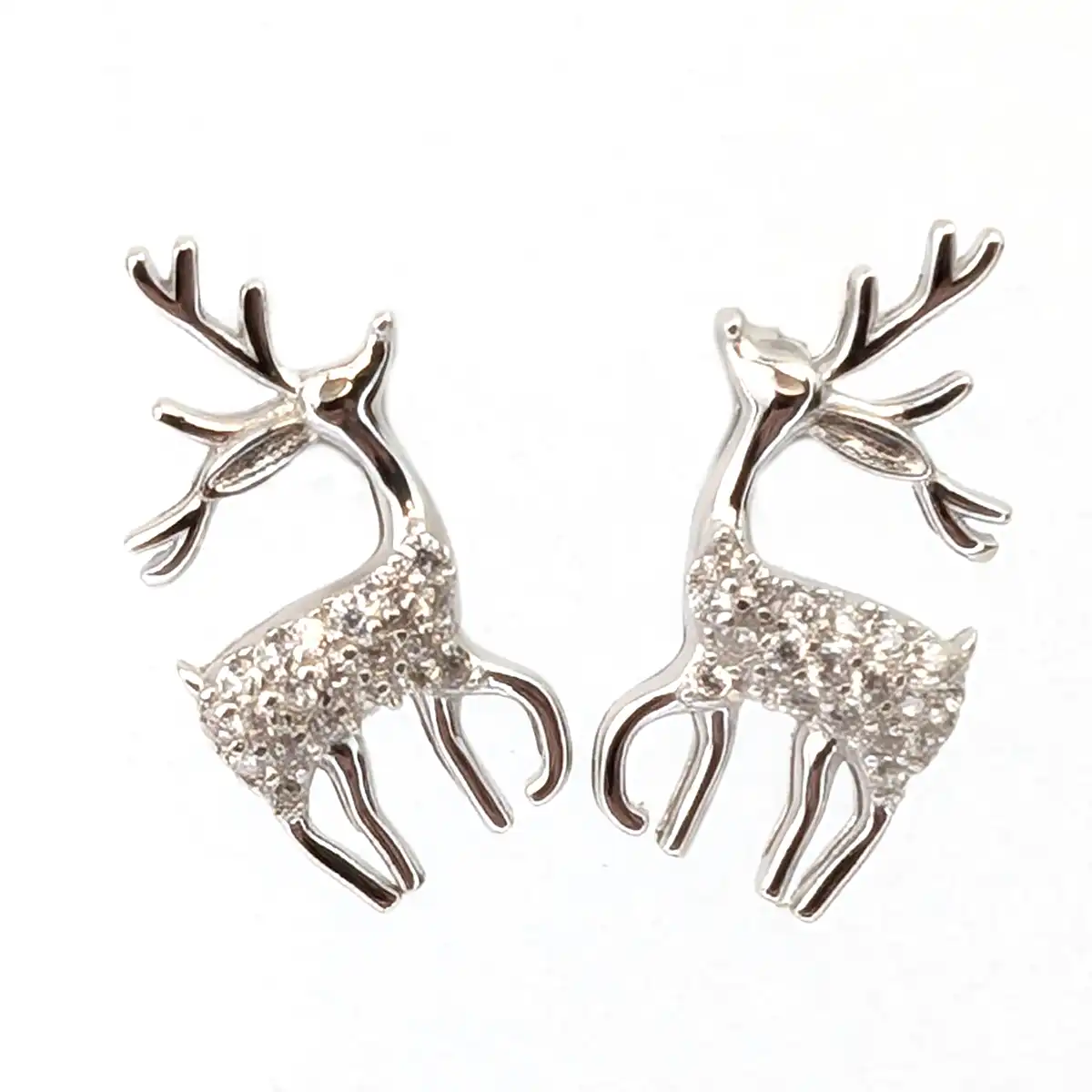 Christmas Earrings - Reindeer - Image 2