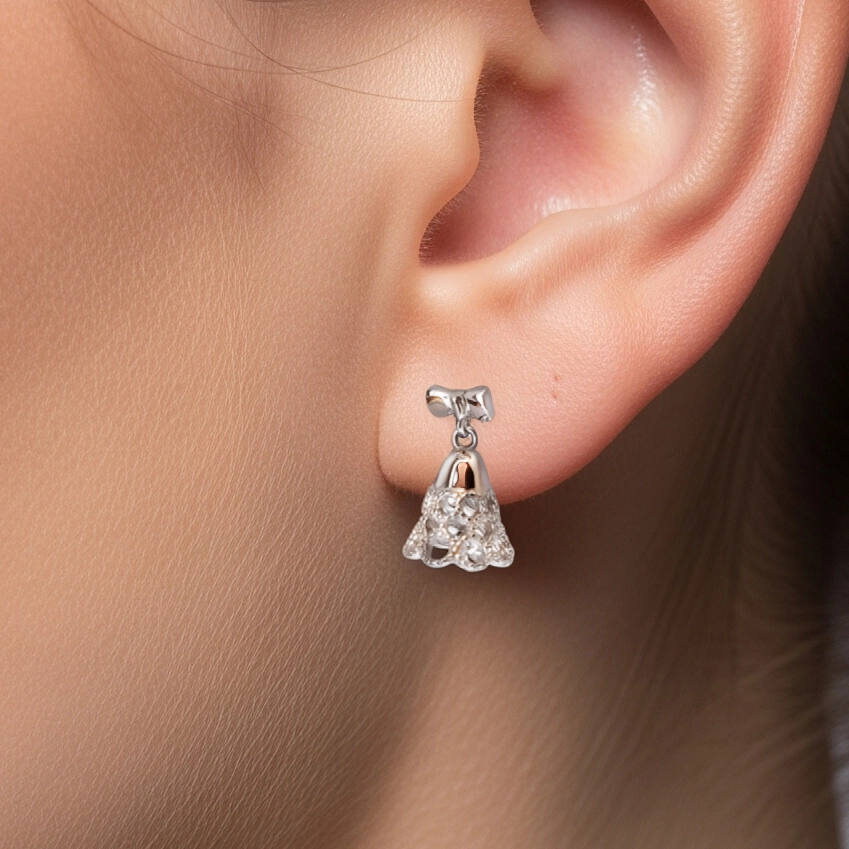 Christmas bell earrings