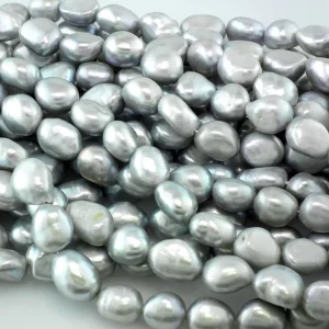 Alternative view of Freshwater Baroque Pearl String, 8 x 10 mm, 4 Colours