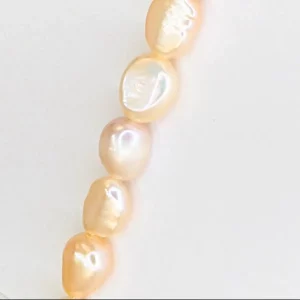 Freshwater Baroque Pearl String, 8 x 10 mm, 4 Colours - Image 5