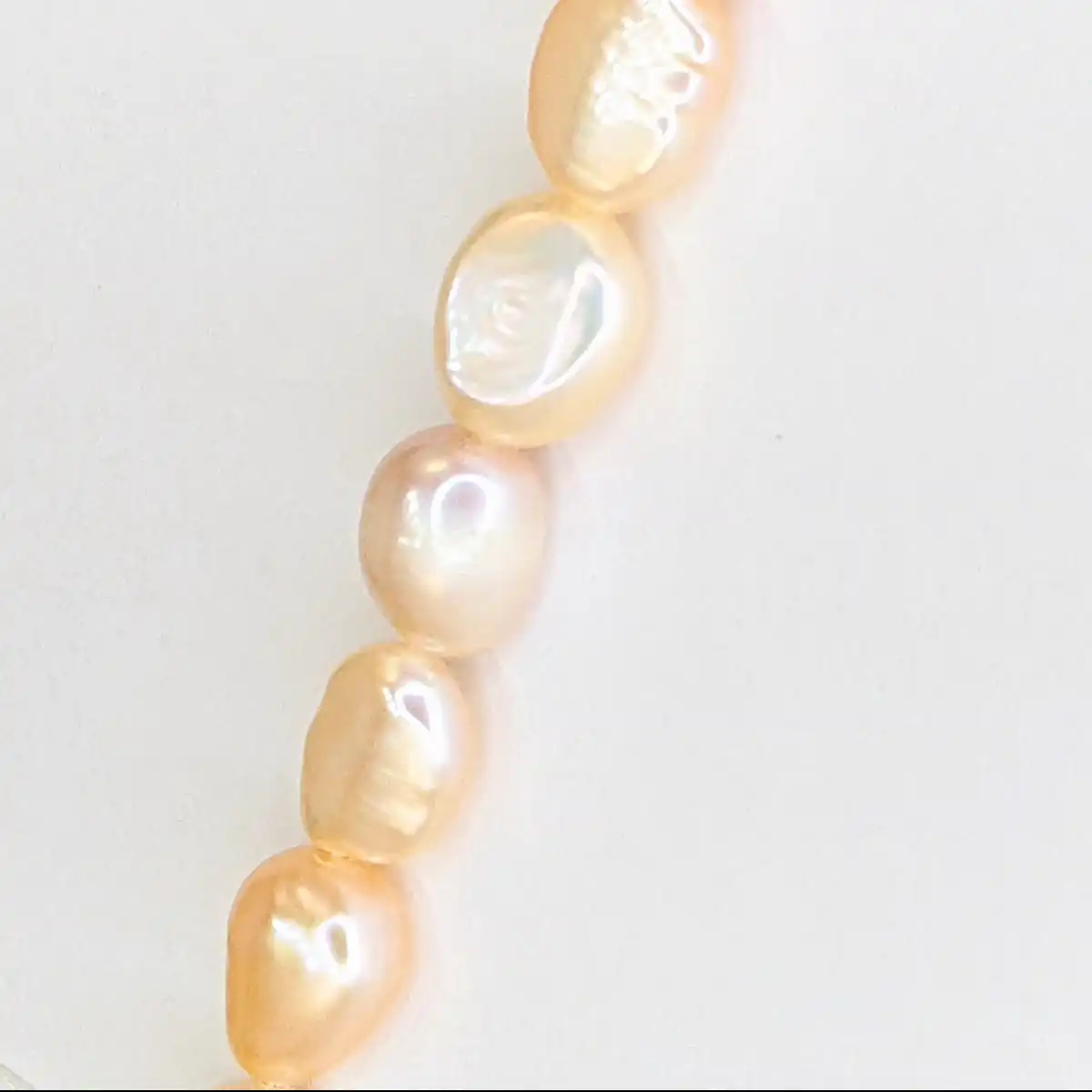 Freshwater Baroque Pearl String, 8 x 10 mm, 4 Colours - Image 5