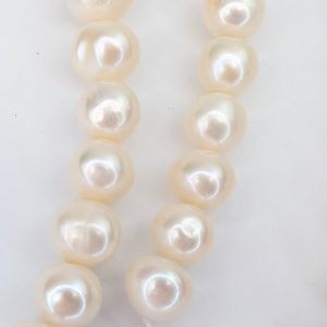 Large Oval Freshwater Pearls, 10-11mm - Image 6
