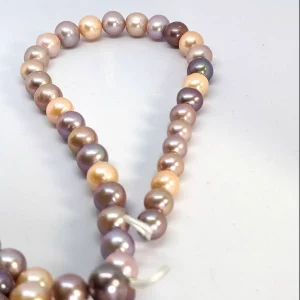 Multi Coloured Edison Pearl Loose String 10-13mm - Image 2