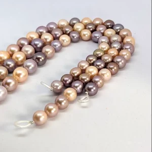 Multi Coloured Edison Pearl Loose String 10-13mm