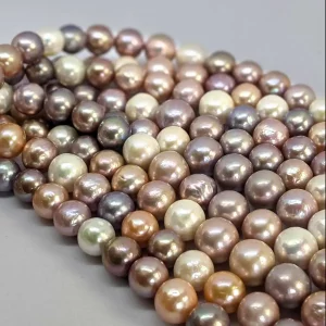 Edison Pearl Loose String, 10-13 mm, graduated, AAA, multi-coloured