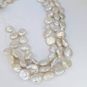 15mm Baroque Coin Pearls - Image 3