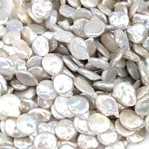 Tailed Coin Pearls with a good Lustre - Image 4