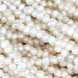 3mm Potato Seed Pearls Loose String - Image 4