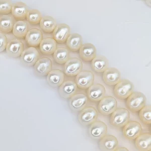 Oval 8mm Loose Pearl String - Image 4