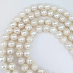 Near-Round 9mm Loose Pearl String - Image 3