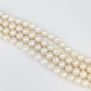 Near-Round 9mm Loose Pearl String - Image 5