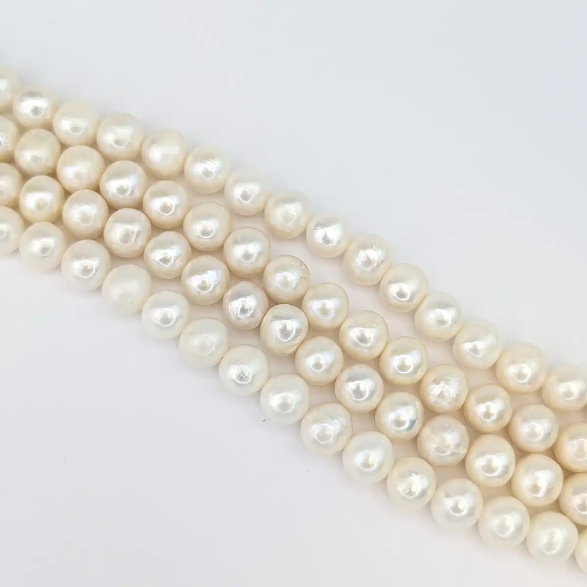 Near-Round 9mm Loose Pearl String - Image 5