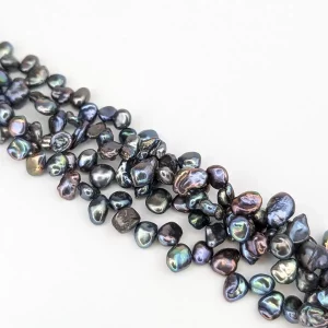 Small Keshi Pearl String, Excellent Lustre - Image 10