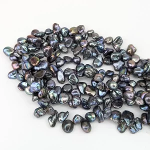 Small Keshi Pearl String, Excellent Lustre - Image 9