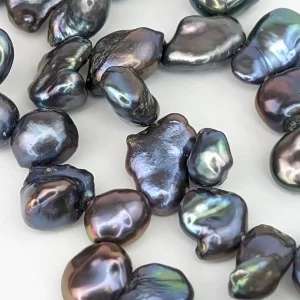 Small Keshi Pearl String, Excellent Lustre - Image 8