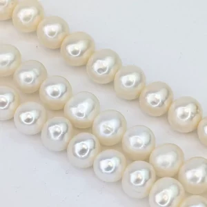 AA Near Round Pearl String - Freshwater 8-9mm