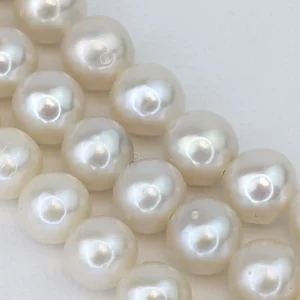 Alternative view of Freshwater Akoya-like Loose Pearls White 5.5-6mm