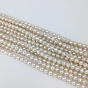 Freshwater Akoya-like Loose Pearls White 5.5-6mm - Image 3