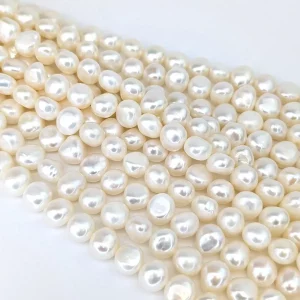 Baroque Pearls for Stringing - Freshwater 10mm - Image 2
