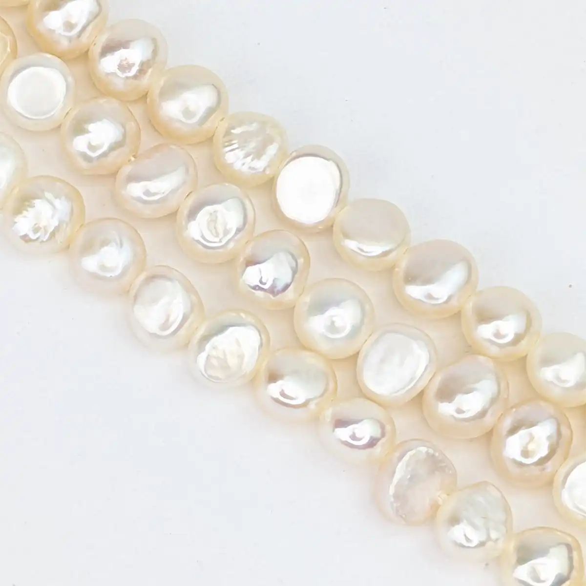 Freshwater Nugget Pearl String - 5mm - Image 2