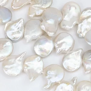 Freshwater Coin Pearls - Side Drilled - Image 4