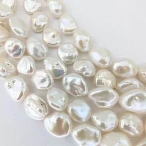 Gorgeous 'Fat' Keshi Pearls - Image 7