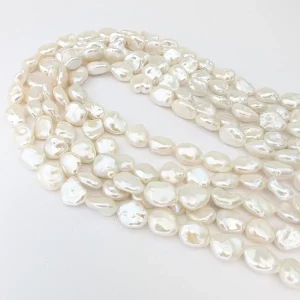 Gorgeous 'Fat' Keshi Pearls - Image 5
