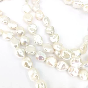 Gorgeous 'Fat' Keshi Pearls - Image 2
