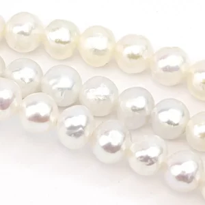 Freshwater Near-Round Pearl String, 4.5mm