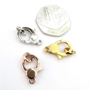 Large Silver Trigger Clasp - Image 5