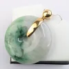 Jadeite Pi Pendant on 18k